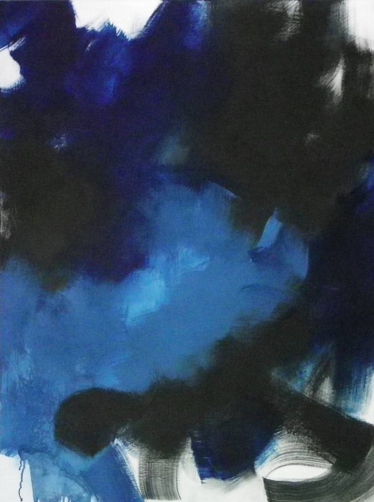 Original Abstract Expressionism Abstract Painting by Wendy Hyde