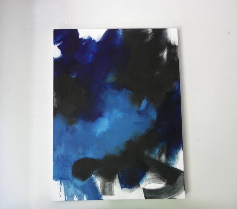 Original Abstract Expressionism Abstract Painting by Wendy Hyde