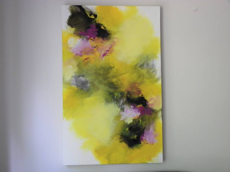 Original Abstract Expressionism Abstract Painting by Wendy Hyde