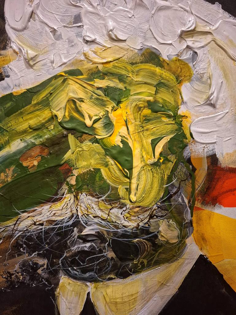 Original Abstract Famous Painting by Sidonius Ionescu