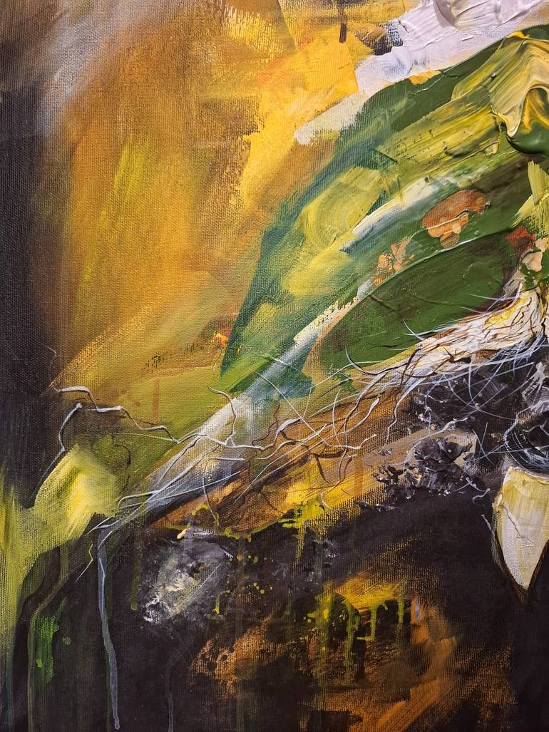 Original Abstract Famous Painting by Sidonius Ionescu