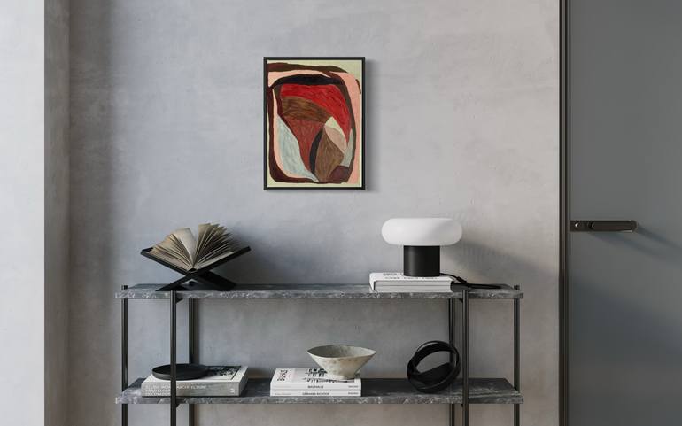 Original Abstract Expressionism Abstract Painting by Sophie Lehniger