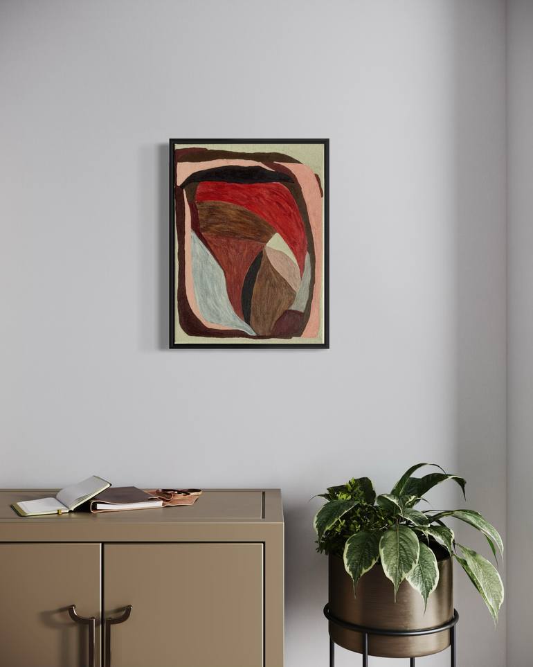 Original Abstract Expressionism Abstract Painting by Sophie Lehniger