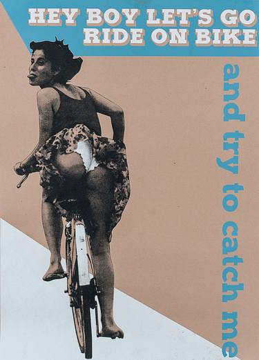 Print of Pop Art Bicycle Printmaking by Michał Krawiec