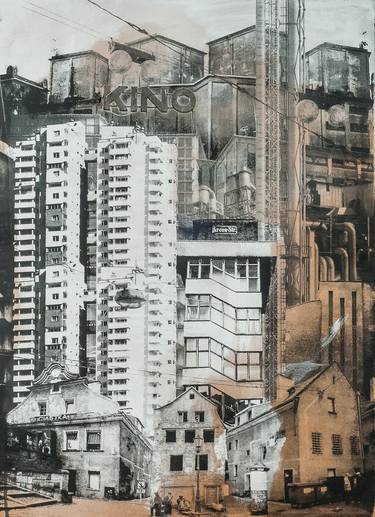 Print of Realism Cities Printmaking by Michał Krawiec
