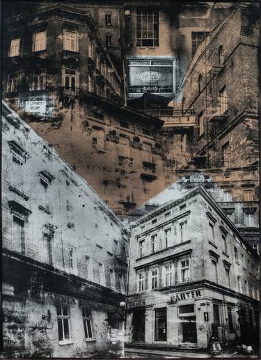 Print of Abstract Expressionism Architecture Printmaking by Michał Krawiec