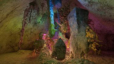 Saatchi Art Artist Snow Yunxue Fu; Digital, “Karst Cave” #art