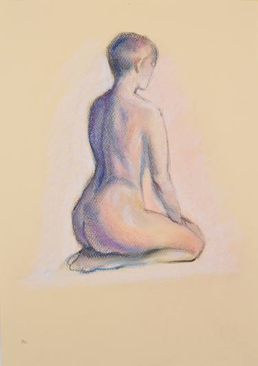 Original Nude Drawings by Boryana Korcheva