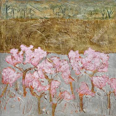 Pink Almond trees thumb