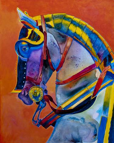Print of Fine Art Horse Paintings by Joanne Gallery