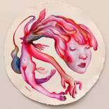 IN BLOOM| Original DRAWING on Japanese handmade art paper, 2024 by Valentina Brostean