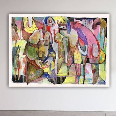 Original Abstract Drawings by Valentina Brostean