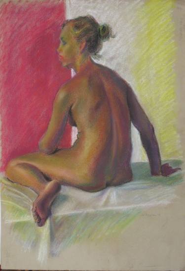Original Nude Drawings by Sandy Cheyne