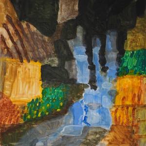 Meditation on a stream