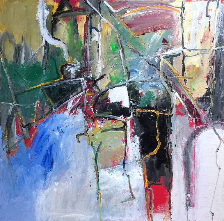 Journeying Painting by Rudolf Kinsky | Saatchi Art