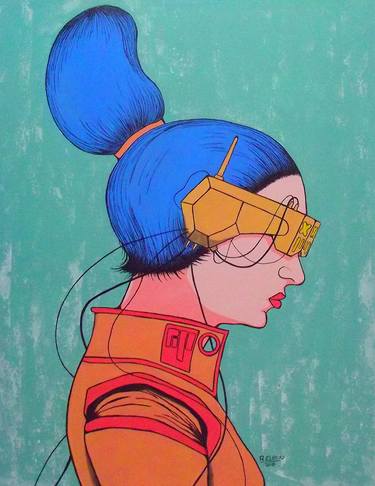Print of Pop Art Fantasy Paintings by Robson Clecio