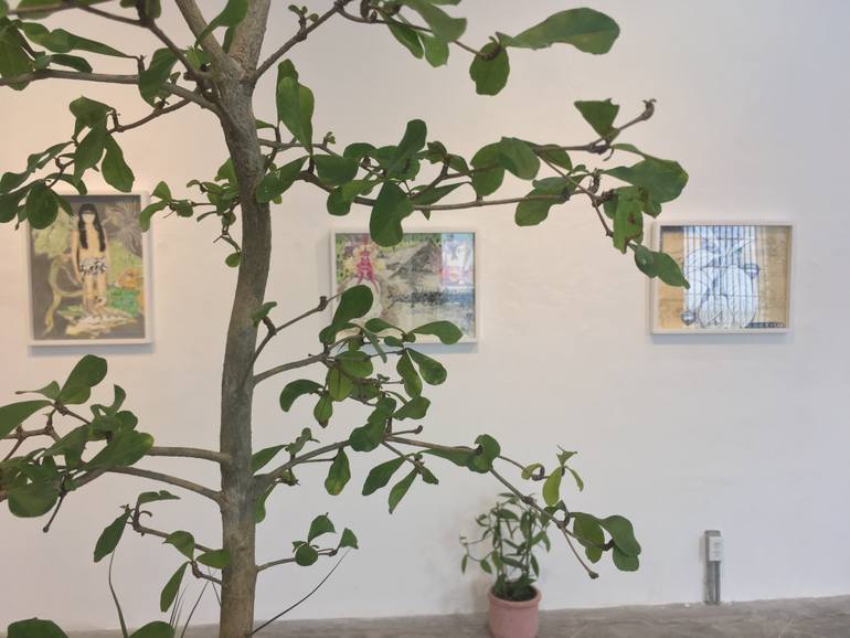 Original Conceptual Botanic Drawing by Ifram Alepo