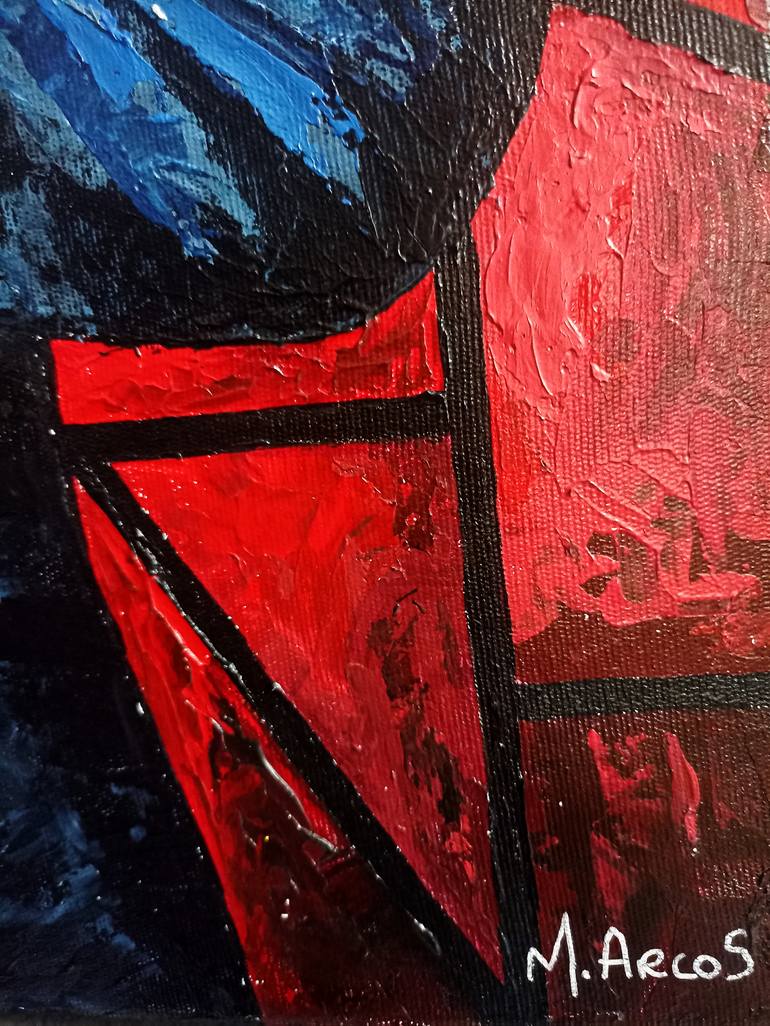 Original Conceptual Men Painting by M Arcos