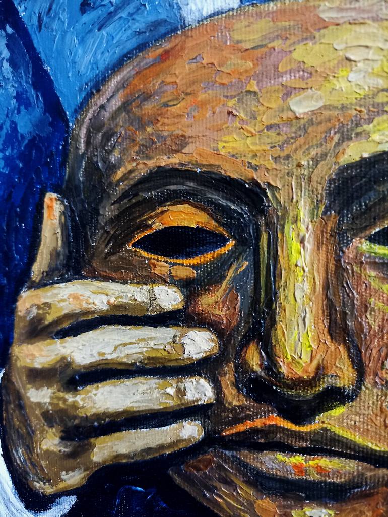 Original Conceptual Men Painting by M Arcos