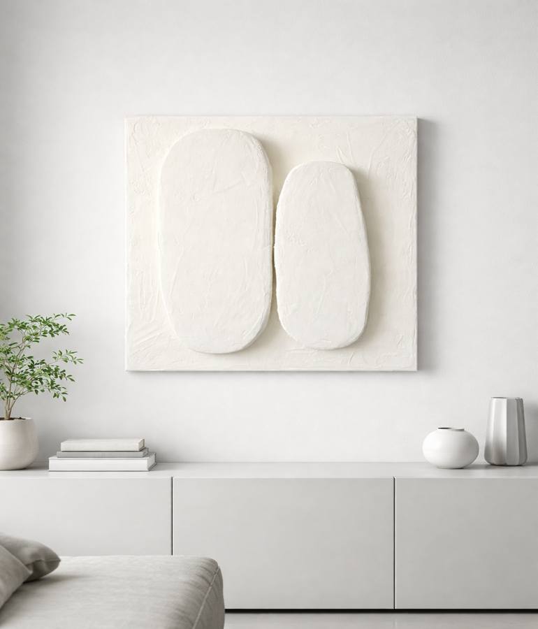 Original Minimalism Abstract Painting by Hanna Z