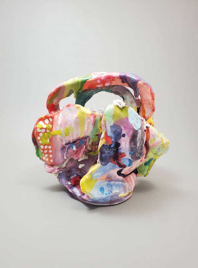 Original Abstract Expressionism Abstract Sculpture by Mary Robertson