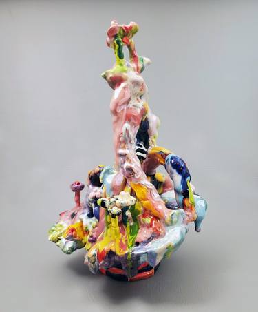 Original Abstract Expressionism Abstract Sculpture by Mary Robertson