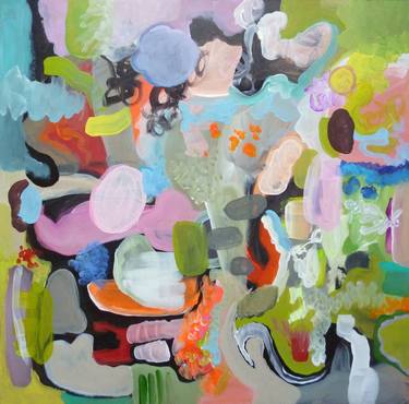 Original Abstract Paintings by Mary Robertson