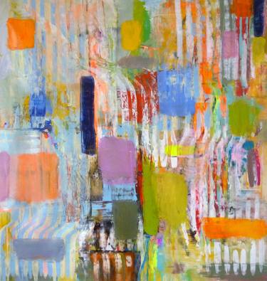 Original Abstract Paintings by Mary Robertson