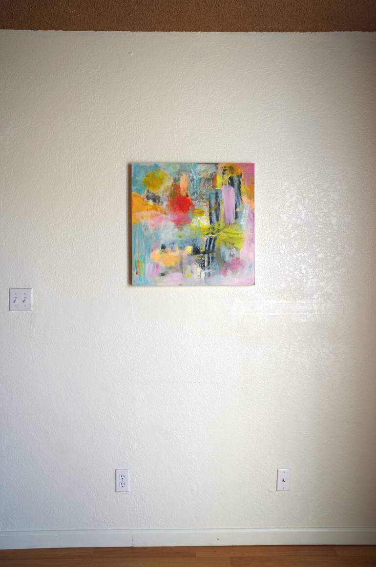 Original Abstract Painting by Mary Robertson