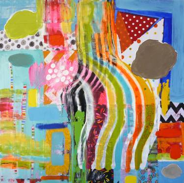 Original Abstract Paintings by Mary Robertson