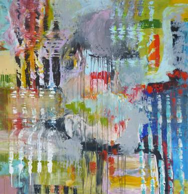 Original Abstract Paintings by Mary Robertson