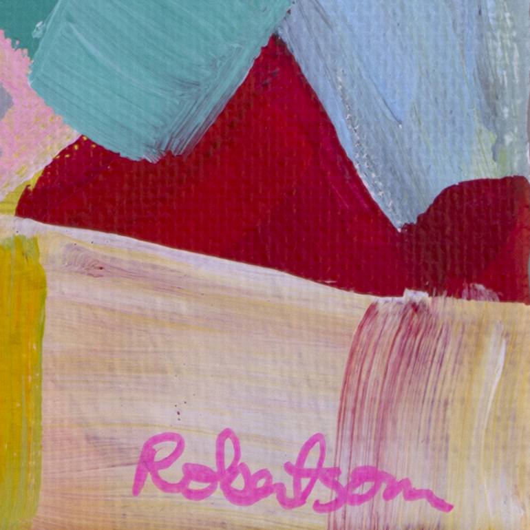 Original Abstract Expressionism Abstract Painting by Mary Robertson