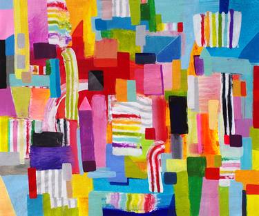 Original Abstract Paintings by Mary Robertson