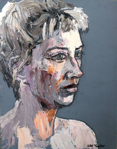 Original Expressionism Portrait Paintings by Will Teather