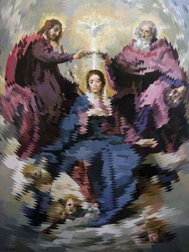 CORONATION OF THE VIRGIN (after VELÁZQUEZ) thumb