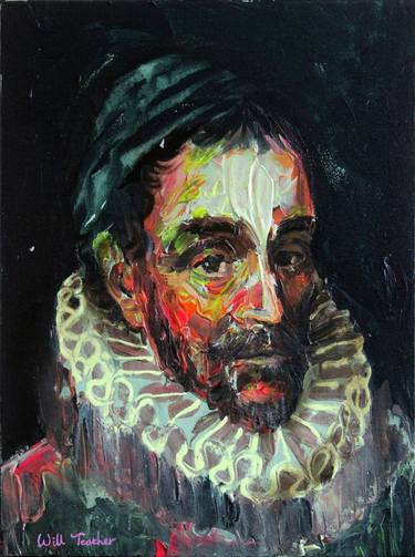 Print of Expressionism Portrait Paintings by Will Teather