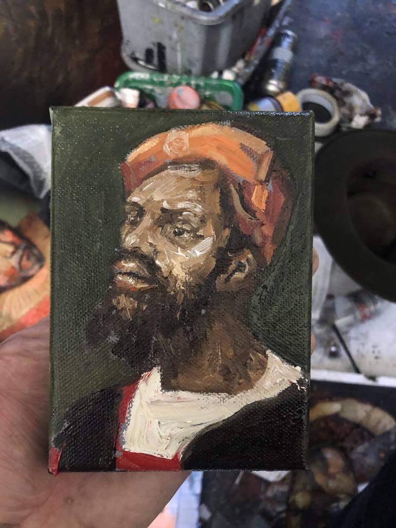 Original Portrait Painting by Will Teather