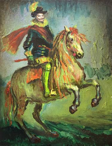 Philip III on Horseback (after Velazquez) thumb