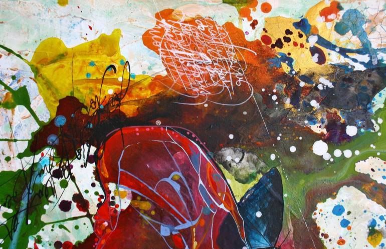 Original Abstract Painting by Carole Bressan