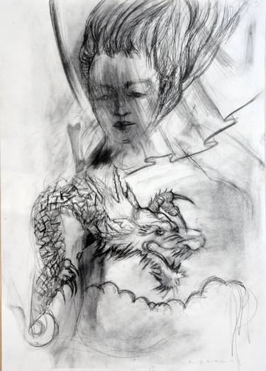 Original Fantasy Drawings by Ilmi Gutzeit Mathiesen