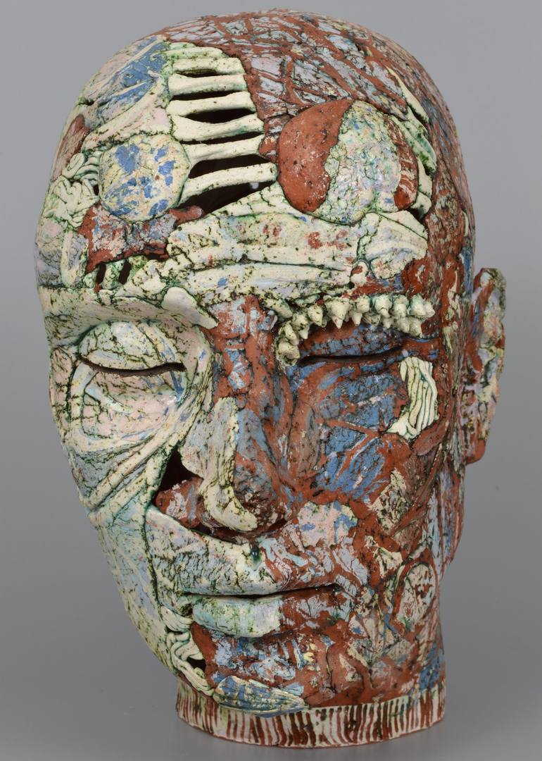 Original 3d Sculpture Mortality Sculpture by Helen Nottage