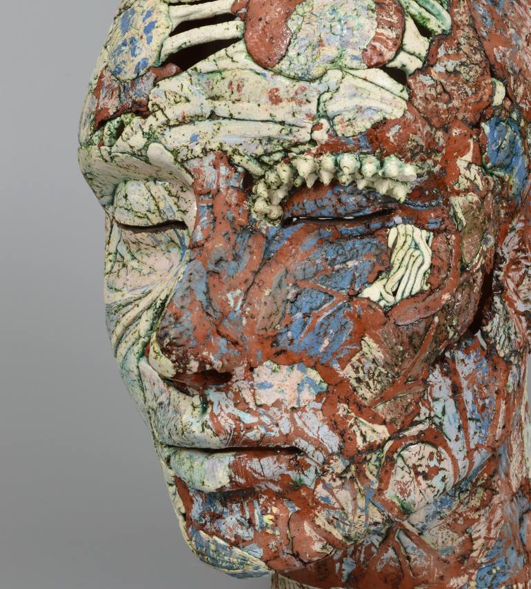 Original 3d Sculpture Mortality Sculpture by Helen Nottage