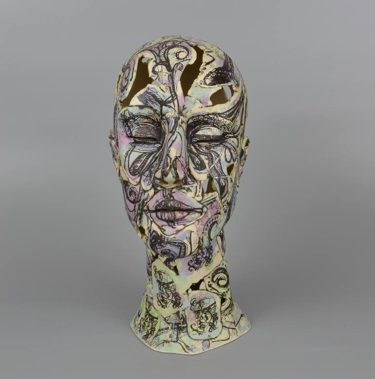 Original Mortality Sculpture by Helen Nottage