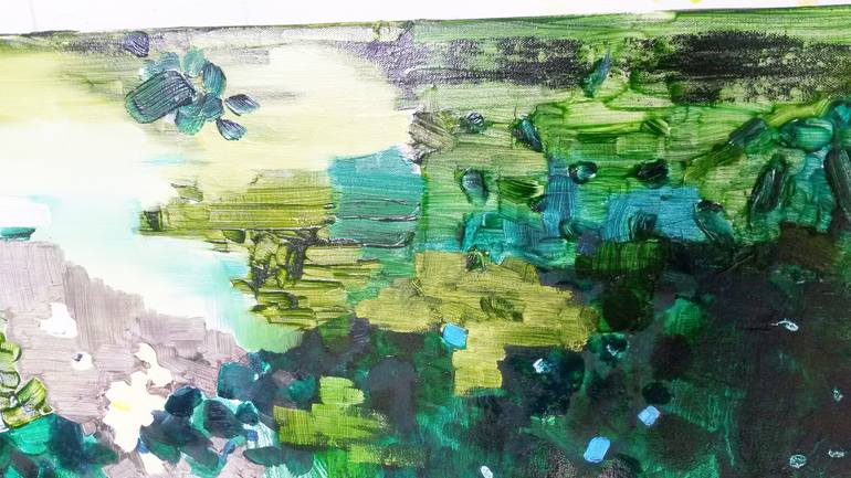 Original Abstract Nature Painting by Abi Box