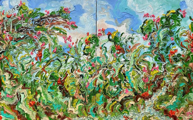 Original Contemporary Landscape Painting by Jon Parlangeli