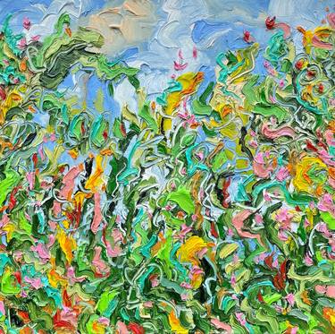 Print of Expressionism Nature Paintings by Jon Parlangeli
