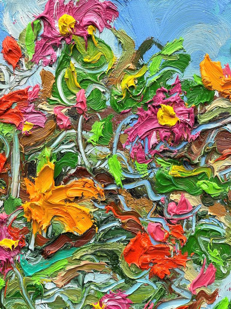 Original Contemporary Botanic Painting by Jon Parlangeli