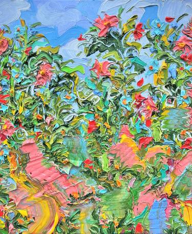 Print of Floral Paintings by Jon Parlangeli