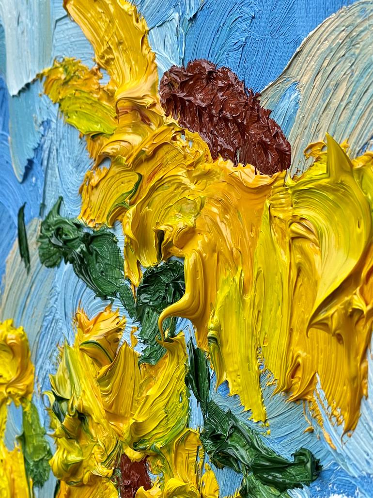 Original Contemporary Floral Painting by Jon Parlangeli