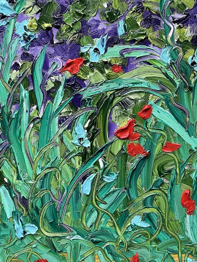 Original Contemporary Floral Painting by Jon Parlangeli